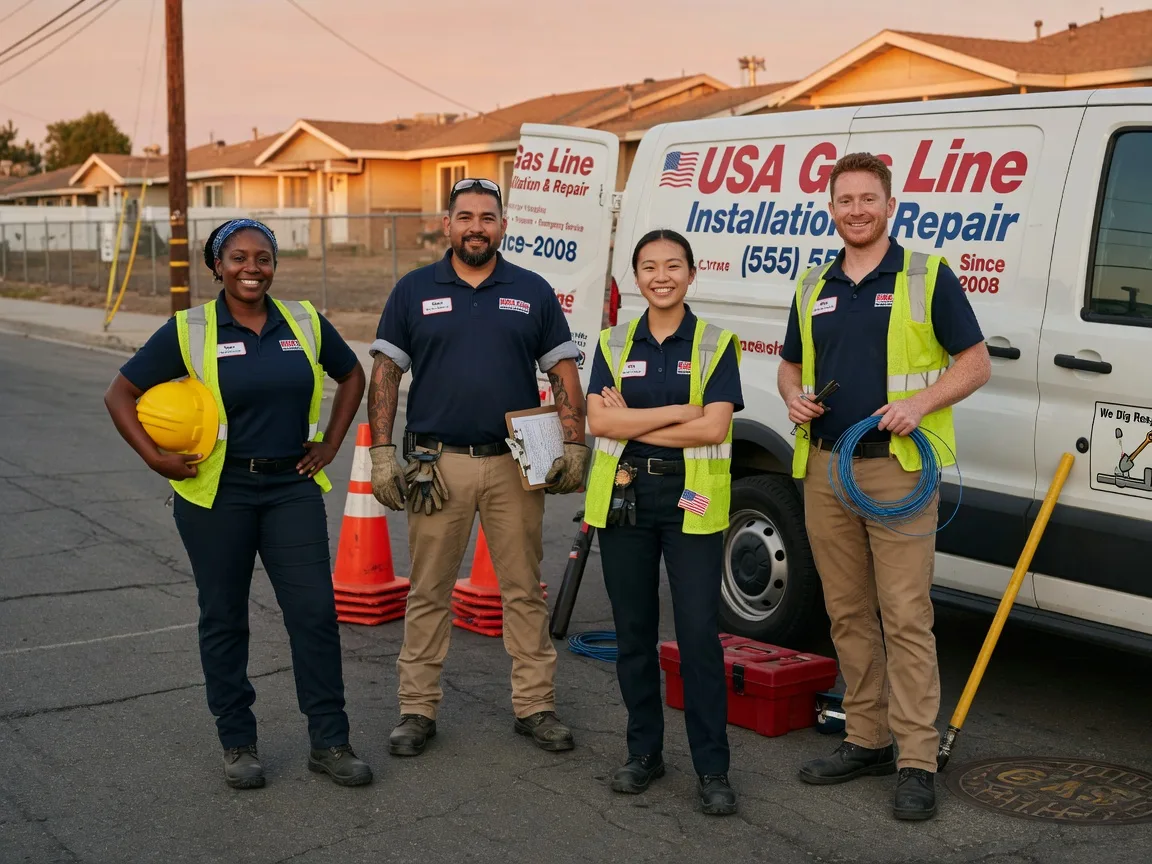 Gas Line Installation company in Hudson, IL